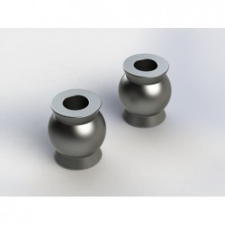 Rótulas de acero ARRMA 3x7x8mm (AR330357) 2 uds.