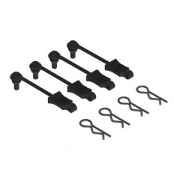 Clips con goma ARRMA (AR390165) 4 uds.