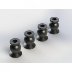 Rótulas de acero 3x7x10mm ARRMA (AR330355) 4 uds.