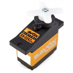 Micro Servo Savox SH-0262MG 13.6g (2.2kg / 0.06s)