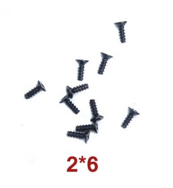 Tornillos 2x6 mm WLtoys (A949-47) 10uds
