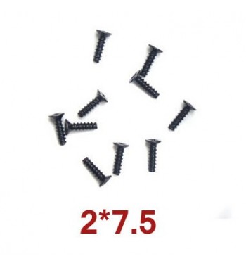 Tornillos 2x7.5 mm WLtoys (A949-48) 10 uds.