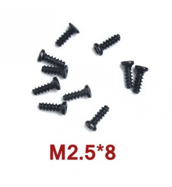 Tornillos de 2.5x8 mm WLtoys (A949-40) 10 uds.