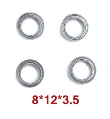 Rodamientos 8x12x3.5 mm WLtoys (A949-36) 4 uds.