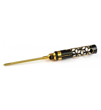 Destornillador estrella Arrowmax 4.0x100 mm Black Golden