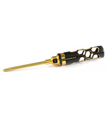 Destornillador estrella Arrowmax 5.0x100 mm Black Golden