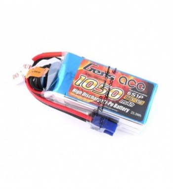 Bateria LiPo Gens Ace 1050mAh 22.2v 45C 6S1P