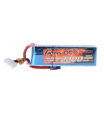 Bateria LiPo Gens Ace 2200mAh 22.2v 45C 6S1P