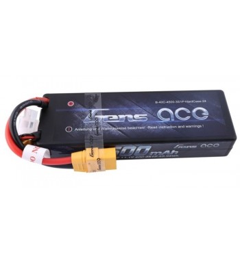Bateria LiPo Gens Ace 4500mAh 11.1v 40C 3S1P Hardcase
