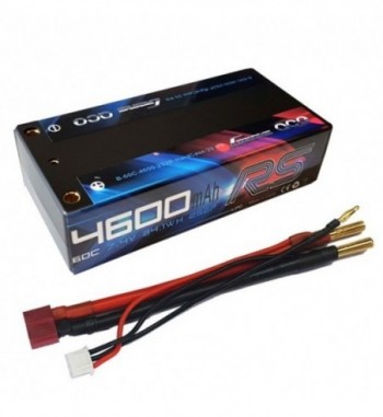 Bateria LiPo Gens Ace 4600mAh 7.4v 60C 2S2P Hardcase