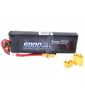 Bateria LiPo Gens Ace 5000mAh 11.1v 50C 3S1P XT90