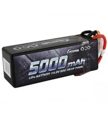 Bateria LiPo Gens Ace 5000mAh 14.8v 50C 4S1P Hardcase