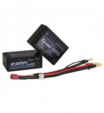 Bateria LiPo Gens Ace 5200mAh 7.4v 40C 2S3P Saddle