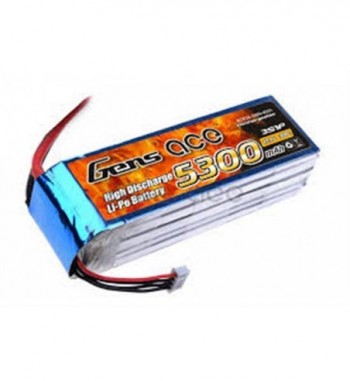 Bateria LiPo Gens Ace 5300mAh 11.1v 30C 3S1P