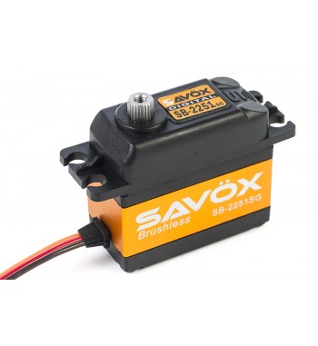 Servo Savox SB-2251SG Brushless 69g (15kg / 0.085s)