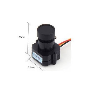 Camara mini FPV 600TVL HD 1/3 pulgadas Color CMOS PAL