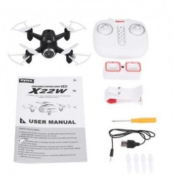 Drone Syma X22W RTF - Negro