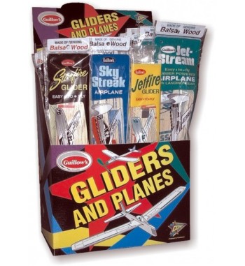 Combo pack 48 planeadores de balsa