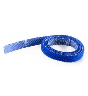 Correa de velcro doble 10x600mm - Azul