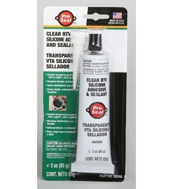 Sellador de silicona transparente Pro Seal 85.1g