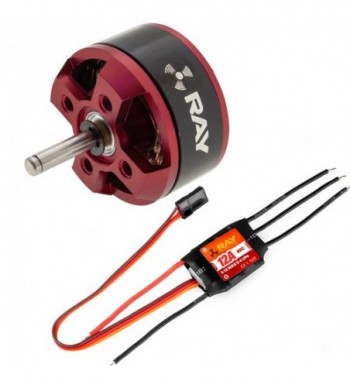 COMBO aero RAY G2 C2822-1400 + RAY 12A ESC