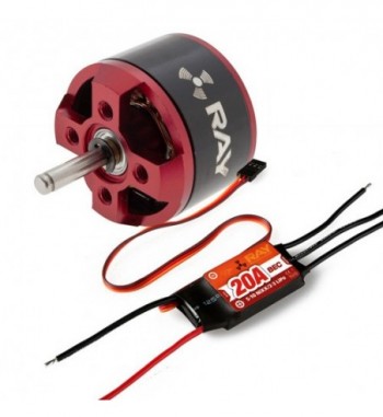 COMBO aero RAY G2 C2826-1400 + RAY 20A ESC