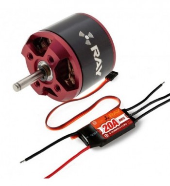 COMBO aero RAY G2 C2830-750 + RAY 20A ESC