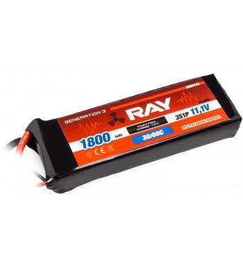 G3 - LC RAY LI-POL 1800 mAh/11.1 30/60C Air Pack