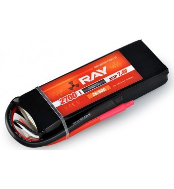 G3 RAY LI-POL 2700 mAh/7.4 26/50C Air Pack