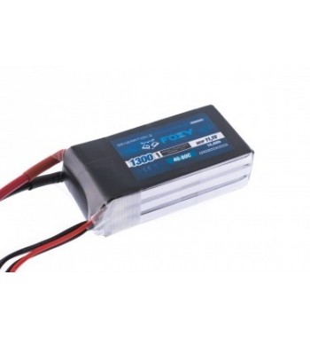 Bateria LiPo FOXY 1300 mAh 11.1v 40/80C 14.4Wh Air Pack