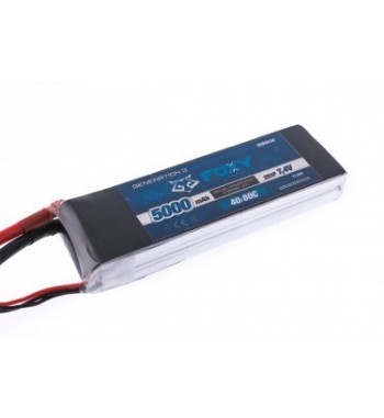 Bateria LiPo FOXY 5000 mAh 7.4v 40/80C 37.0Wh Air Pack