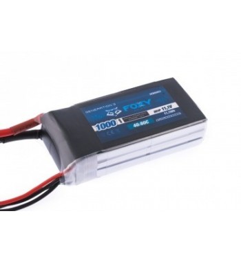 Bateria LiPo RAY 1000 mAh 11.1v 40/80C Air Pack