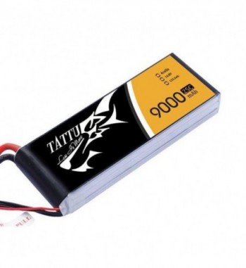 Bateria LiPo Tattu  9000 mAh 14.8v 25C 4S1P