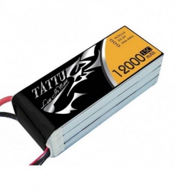 Bateria LiPo Tattu 12000 mAh 22.2v 15C 6S1P