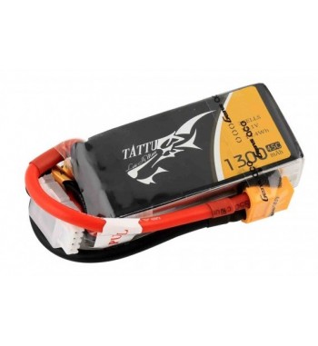 Bateria LiPo Tattu 1300 mAh 11.1v 45C 3S1P