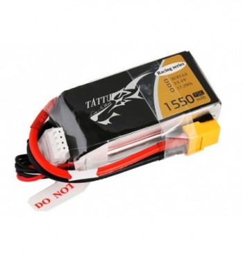 Bateria LiPo Tattu 1550 mAh 11.1v 75C 3S1P Made For victory