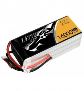 Bateria LiPo Tattu 16000 mAh 22.2v 15C 6S1P