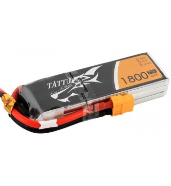 Bateria LiPo Tattu 1800 mAh 11.1v 75C 3S1P