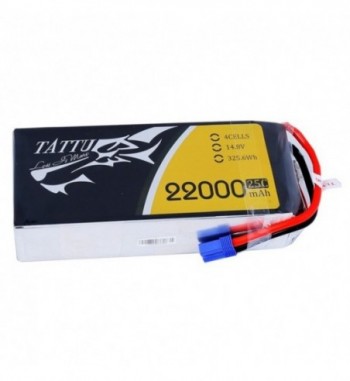 Bateria LiPo Tattu 22000 mAh 14.8v 25C 4S