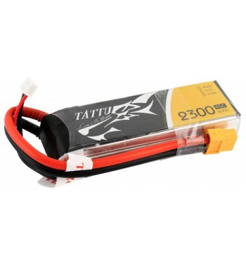 Bateria LiPo Tattu 2300 mAh 11.1v 45C 3S1P