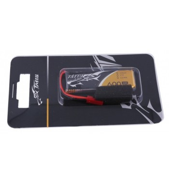 Bateria LiPo Tattu 600 mAh 3.7v 30C 1S1P JST