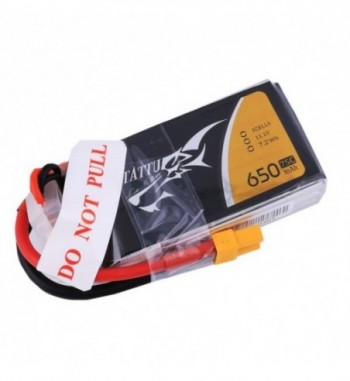 Bateria LiPo Tattu 650 mAh 11.1v 75C 3S1P