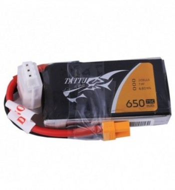 Bateria LiPo Tattu 650 mAh 7.4v 75C 2S1P