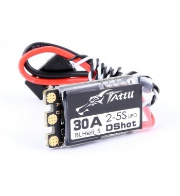 Variador Tattu BLHeli_S 30A Esc (2-5S. Dshot. BEC)