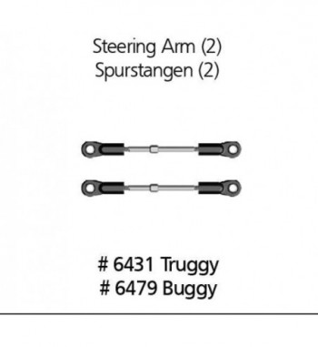 6431 Tirantes Truggy x2 uds.