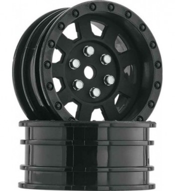 Llantas Duratrax 1.9" 9-SPOKE negro x2 uds.