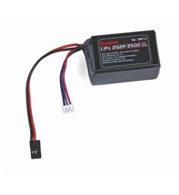 Bateria Graupner LiPo 2500mAh MX-20 MX-16 MX-12