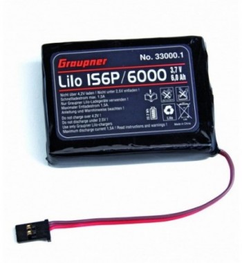 Bateria Graupner LiPo 6000mAh MX-20 MX-16 MX-12