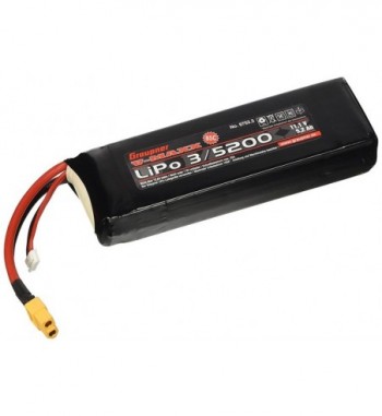Bateria Graupner LiPo 5200 mAh 11.1 V 65 C