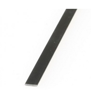 Lamina de fibra de carbono 0.5x3x1000mm